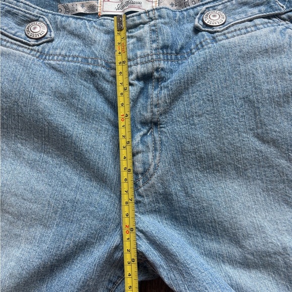 Levi's Blue Straight Leg Jeans Classic Denim - Picture 7 of 8